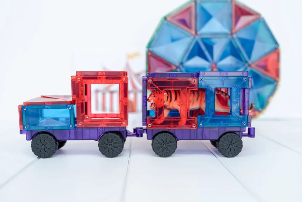 CONNETIX Mega Pack - magnetsæt 212 dele - rainbow- Magnetlegesæt