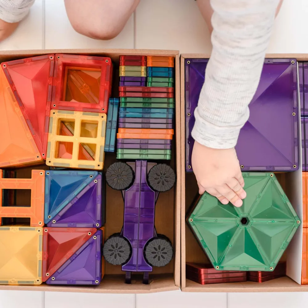 CONNETIX Mega Pack - magnetsæt 212 dele - rainbow- Magnetlegesæt