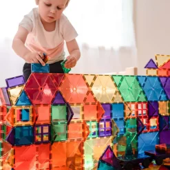 CONNETIX Mega Pack - magnetsæt 212 dele - rainbow- Magnetlegesæt