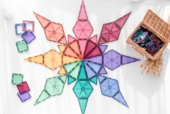 CONNETIX Mega Pack - magnetsæt 202 dele - pastel- Magnetlegesæt