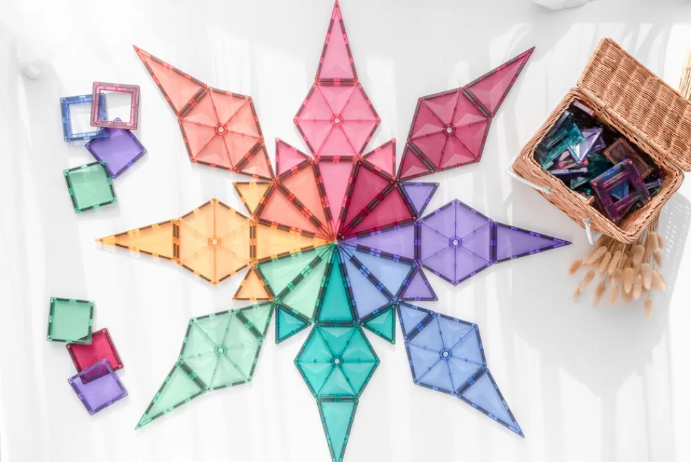 CONNETIX Mega Pack - magnetsæt 202 dele - pastel- Magnetlegesæt