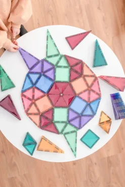 CONNETIX Mega Pack - magnetsæt 202 dele - pastel- Magnetlegesæt