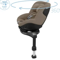 Maxi-Cosi Mica 360 Pro - authentic truffle- Autostole Med Integreret Baser|Autostole 40-125 Cm (0-6 År)