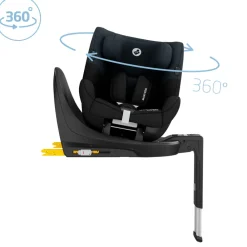 Maxi-Cosi Mica 360 S - tonal black- Autostole 61-105 Cm (3 Mdr.-4 År)