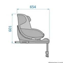 Maxi-Cosi Mica Pro Eco i-Size inkl. babyindsats - authentic black- Autostole Med Integreret Baser|Autostole 40-125 Cm (0-6 År)