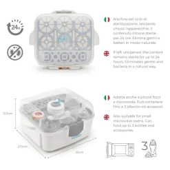 Nuvita Microovn Sterilisator- Tilberedning & Rengøring