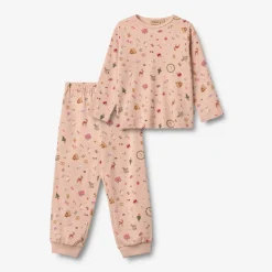 Wheat Mila Picoting Nattøj - Rose Dust Holiday- Juletøj|Nattøj & Natkjoler