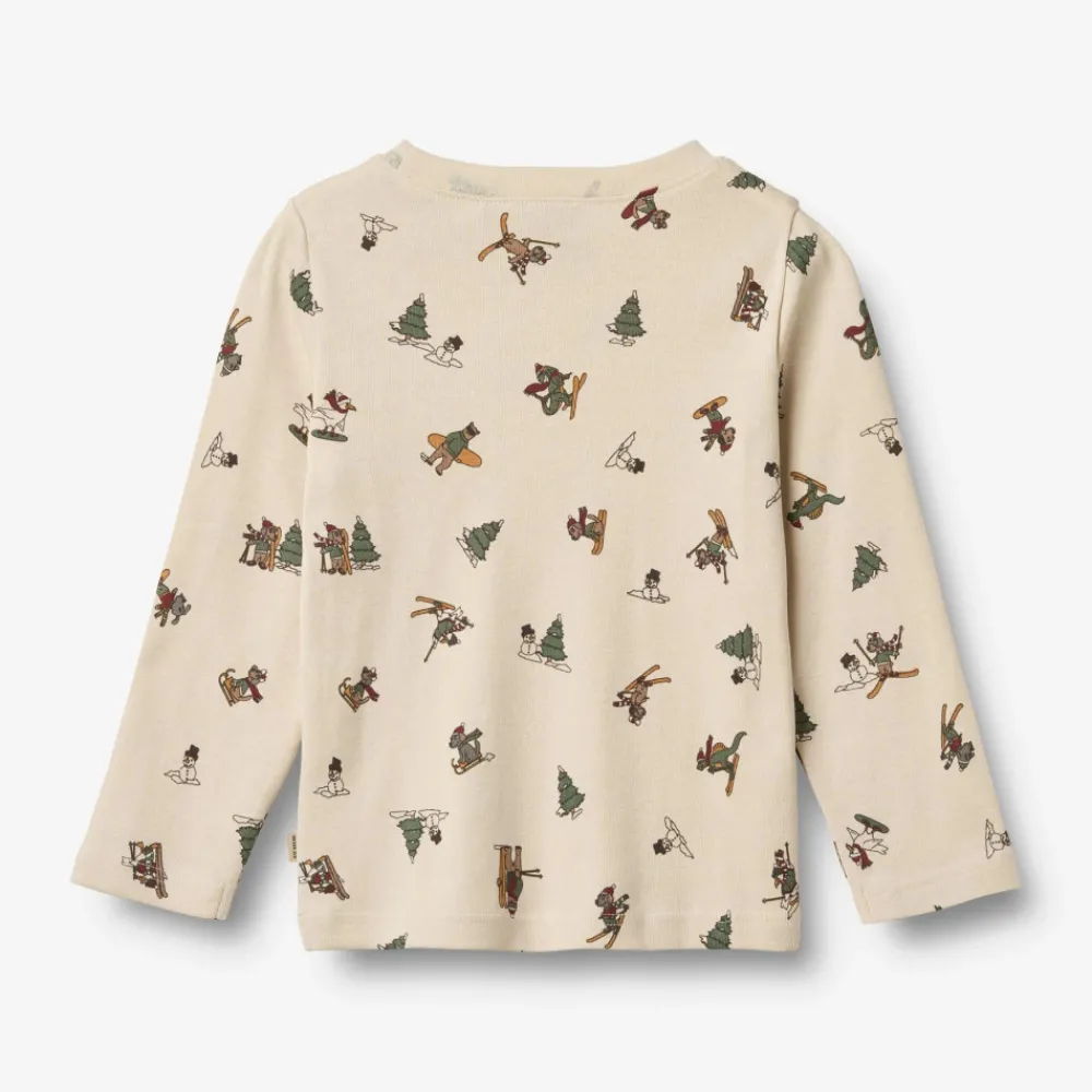 Wheat Milan Nattøj - Offwhite Winterland- Juletøj|Nattøj & Natkjoler