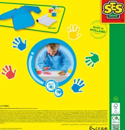 Ses Creative Min første - Fingermaling med forklæde- Kreasæt