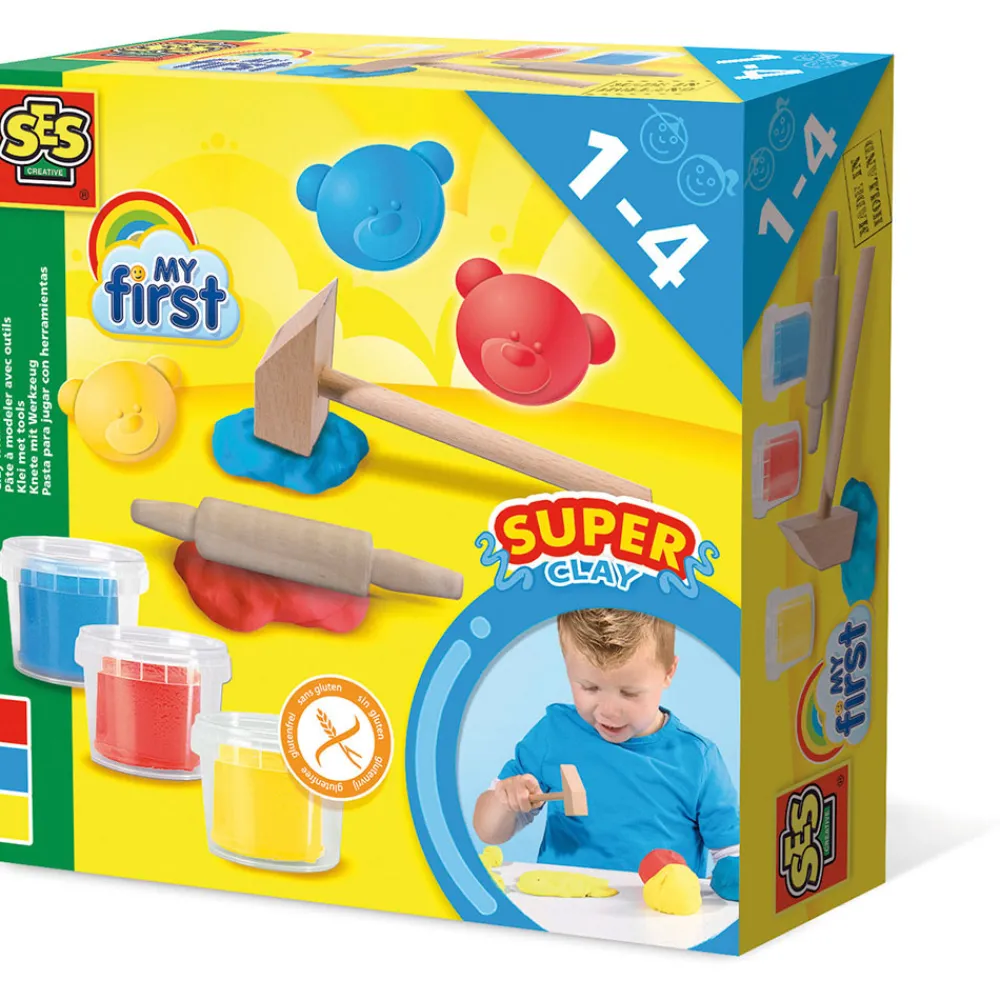 Ses Creative Min første modellervoks med værktøj- Kreasæt