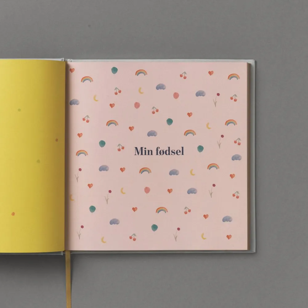 Specialday Mine første år - blå- Barnets Bog