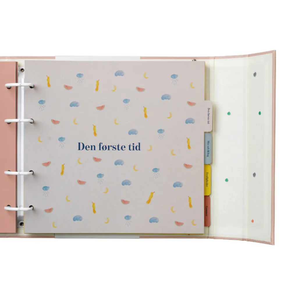 Specialday Mine første år - Minder Og Gemmer - rosa- Barnets Bog