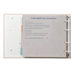 Specialday Mine første år - Minder Og Gemmer - rosa- Barnets Bog