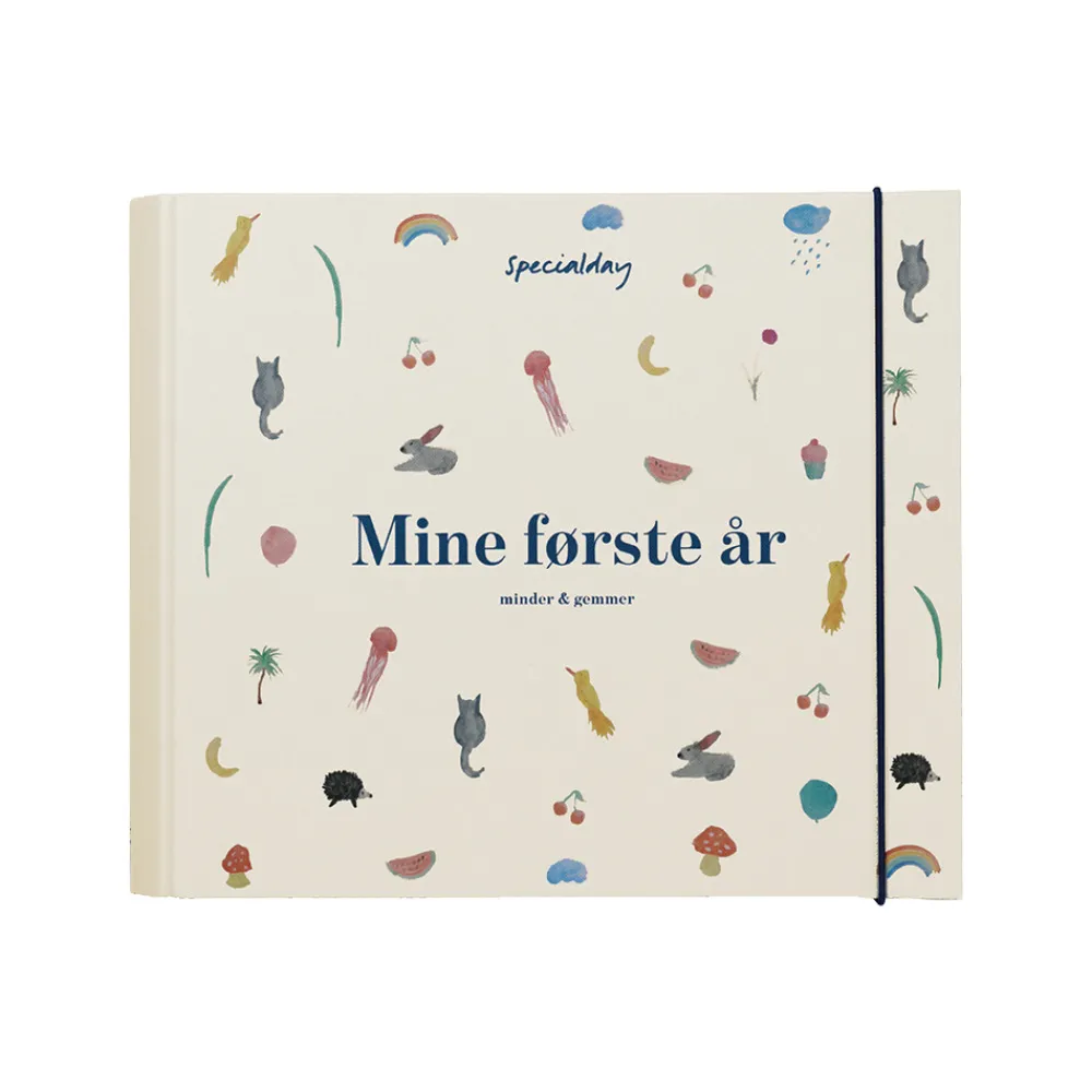 Specialday Mine første år - Minder Og Gemmer - creme- Barnets Bog