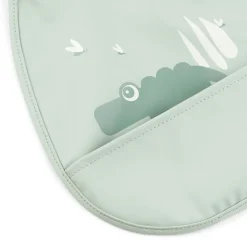 Done By Deer Mini hagesmæk m/lomme 2 stk. Croco Grøn- Hagesmække