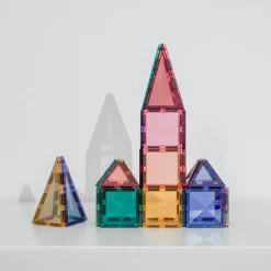 CONNETIX Mini Pack - magnetsæt 32 dele - pastel- Magnetlegesæt