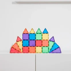 CONNETIX Mini Pack - magnetsæt 24 dele - rainbow- Magnetlegesæt