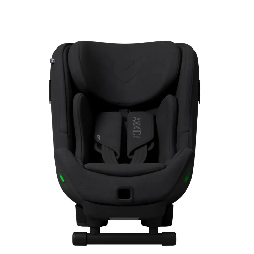 AXKID Minikid 4 Max Coastal Storm Black- Autostole 61-105 Cm (3 Mdr.-4 År)