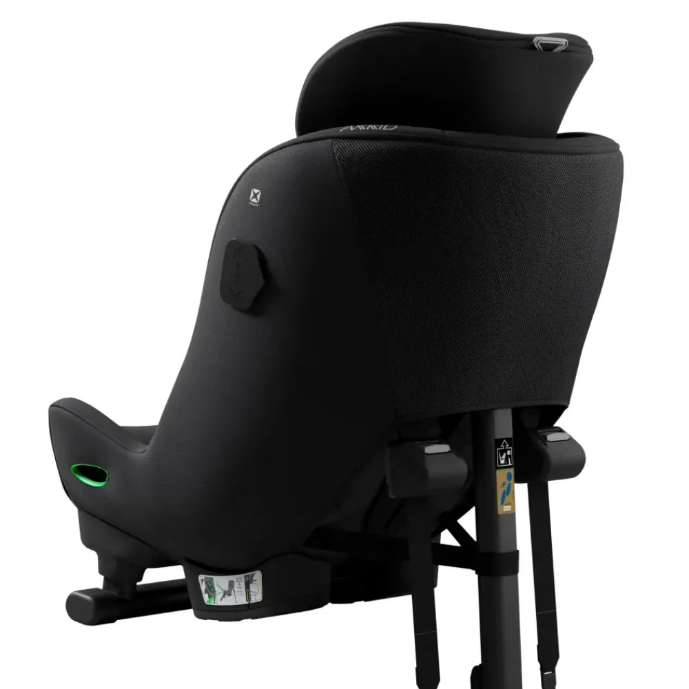 AXKID Minikid 4 Max Coastal Storm Black- Autostole 61-105 Cm (3 Mdr.-4 År)