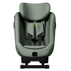 AXKID Minikid 4 Max Nordic Bloom Green- Autostole 61-105 Cm (3 Mdr.-4 År)