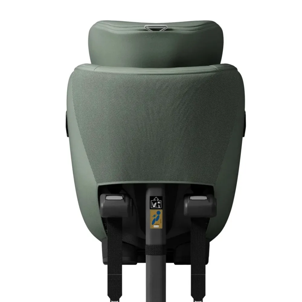 AXKID Minikid 4 Max Nordic Bloom Green- Autostole 61-105 Cm (3 Mdr.-4 År)