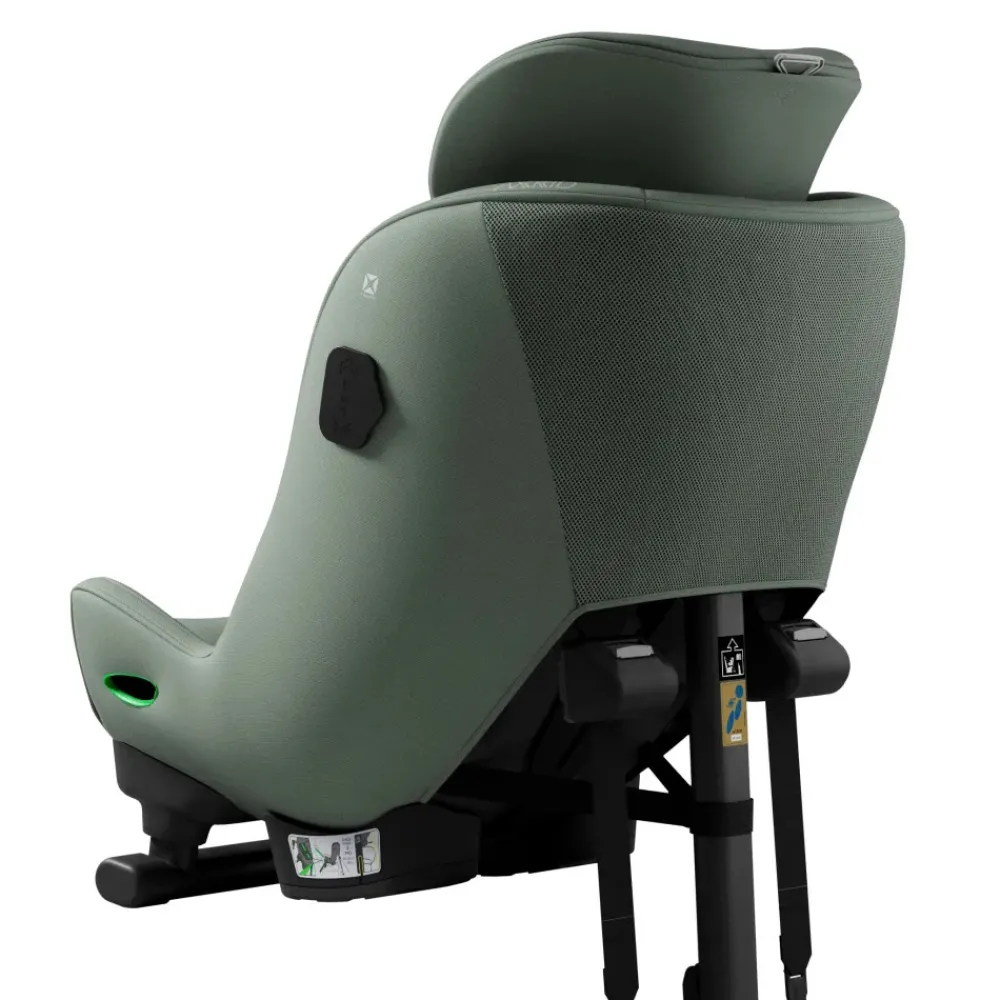 AXKID Minikid 4 Max Nordic Bloom Green- Autostole 61-105 Cm (3 Mdr.-4 År)