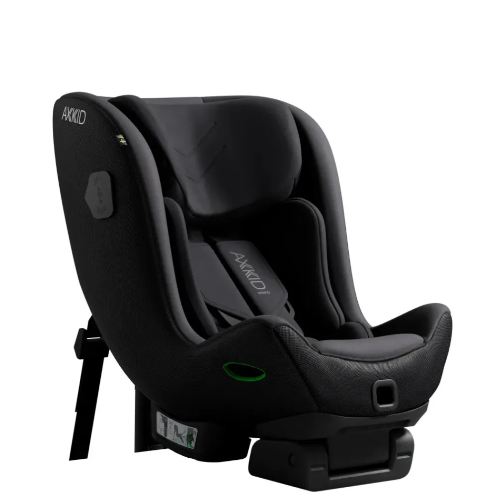 AXKID Minikid 4 Pro Arctic Mist Grey- Autostole 61-105 Cm (3 Mdr.-4 År)