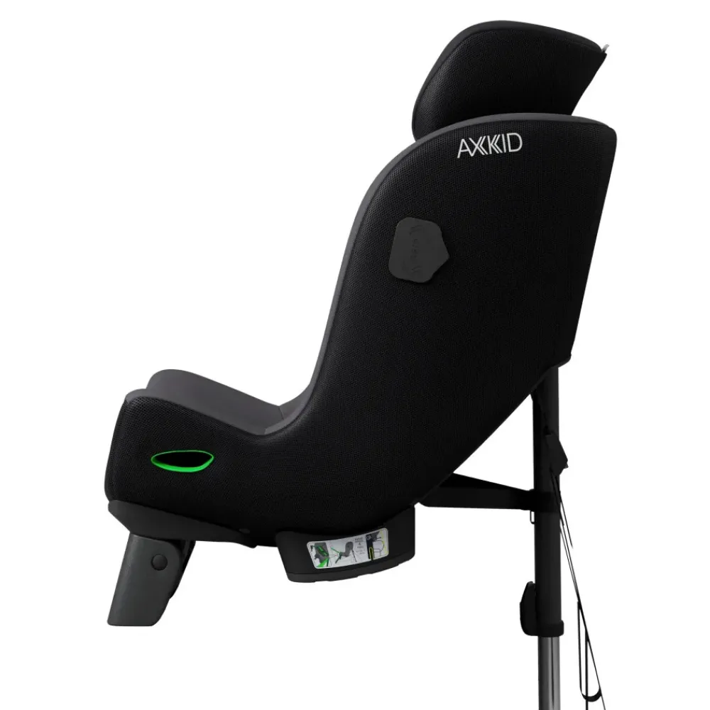 AXKID Minikid 4 Pro Arctic Mist Grey- Autostole 61-105 Cm (3 Mdr.-4 År)