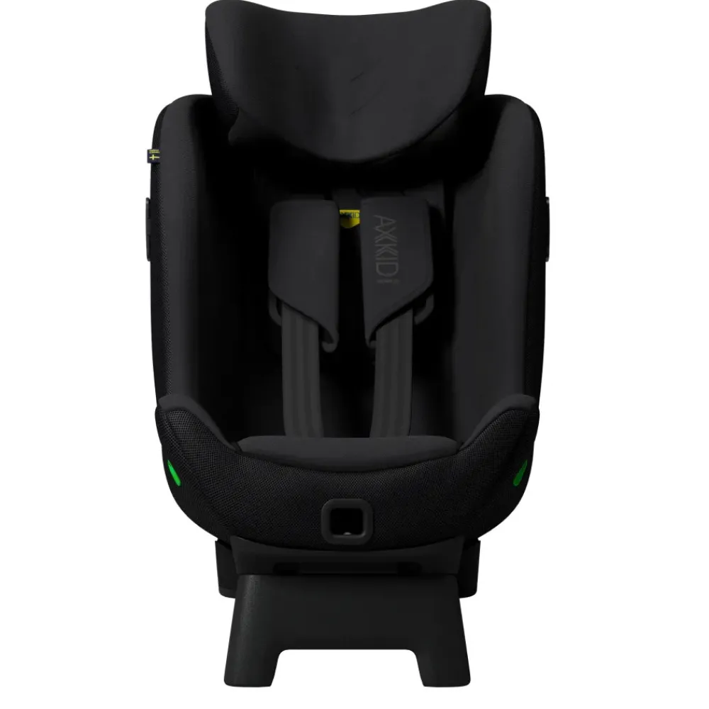AXKID Minikid 4 Pro Coastal Storm Black- Autostole 61-105 Cm (3 Mdr.-4 År)