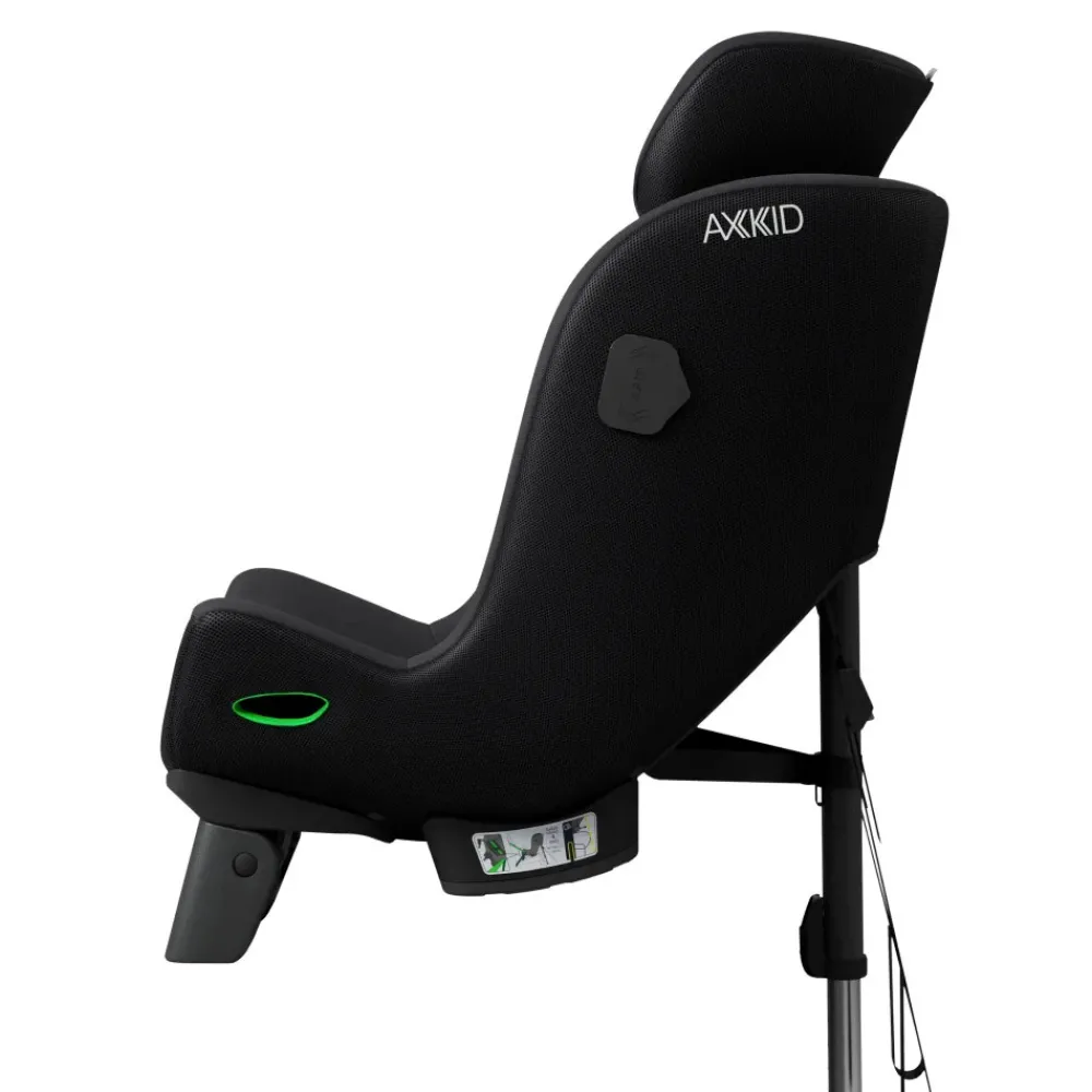 AXKID Minikid 4 Pro Coastal Storm Black- Autostole 61-105 Cm (3 Mdr.-4 År)