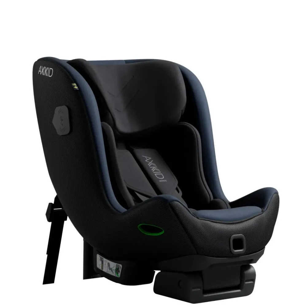 AXKID Minikid 4 Pro Glacier Lake Blue- Autostole 61-105 Cm (3 Mdr.-4 År)