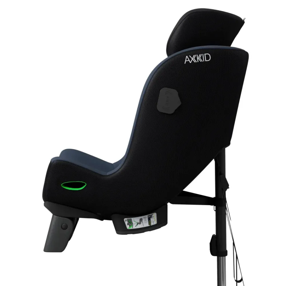 AXKID Minikid 4 Pro Glacier Lake Blue- Autostole 61-105 Cm (3 Mdr.-4 År)