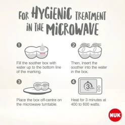NUK Mommyfeel Silicon S1 - Grey 2 stk- Sutter