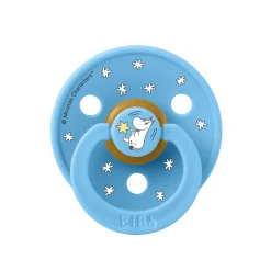 BIBS Moomin Colour Sut 2pk Latex Str 2 - Breeze- Sutter