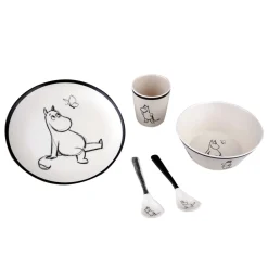Barbo Toys Moomin Melamine 5 pcs Mealtime set- Service