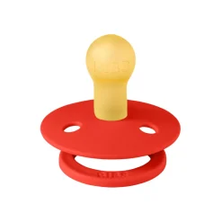 BIBS Moomins Colour Sut 2pk Latex Str 1 - Candy Apple- Sutter