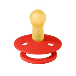 BIBS Moomins Colour Sut 2pk Latex Str 2 - Candy Apple- Sutter