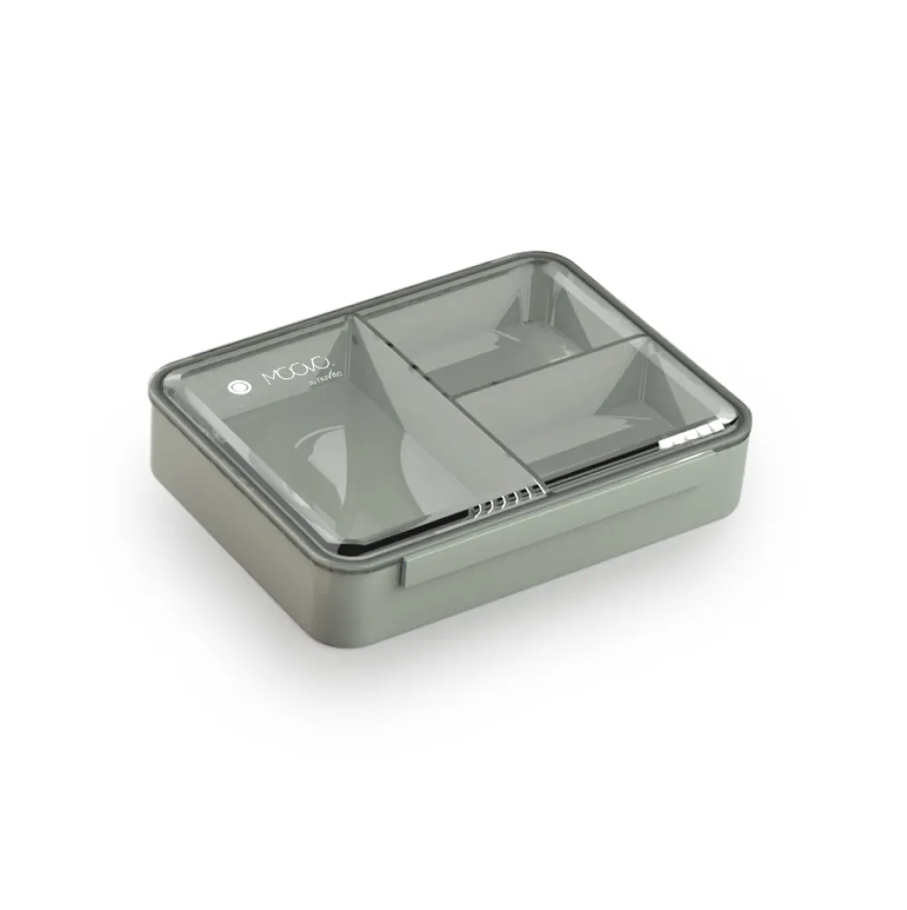 Nuvita Moovo madkasse - 950ml Sage Green- Madkasser & Drikkedunke