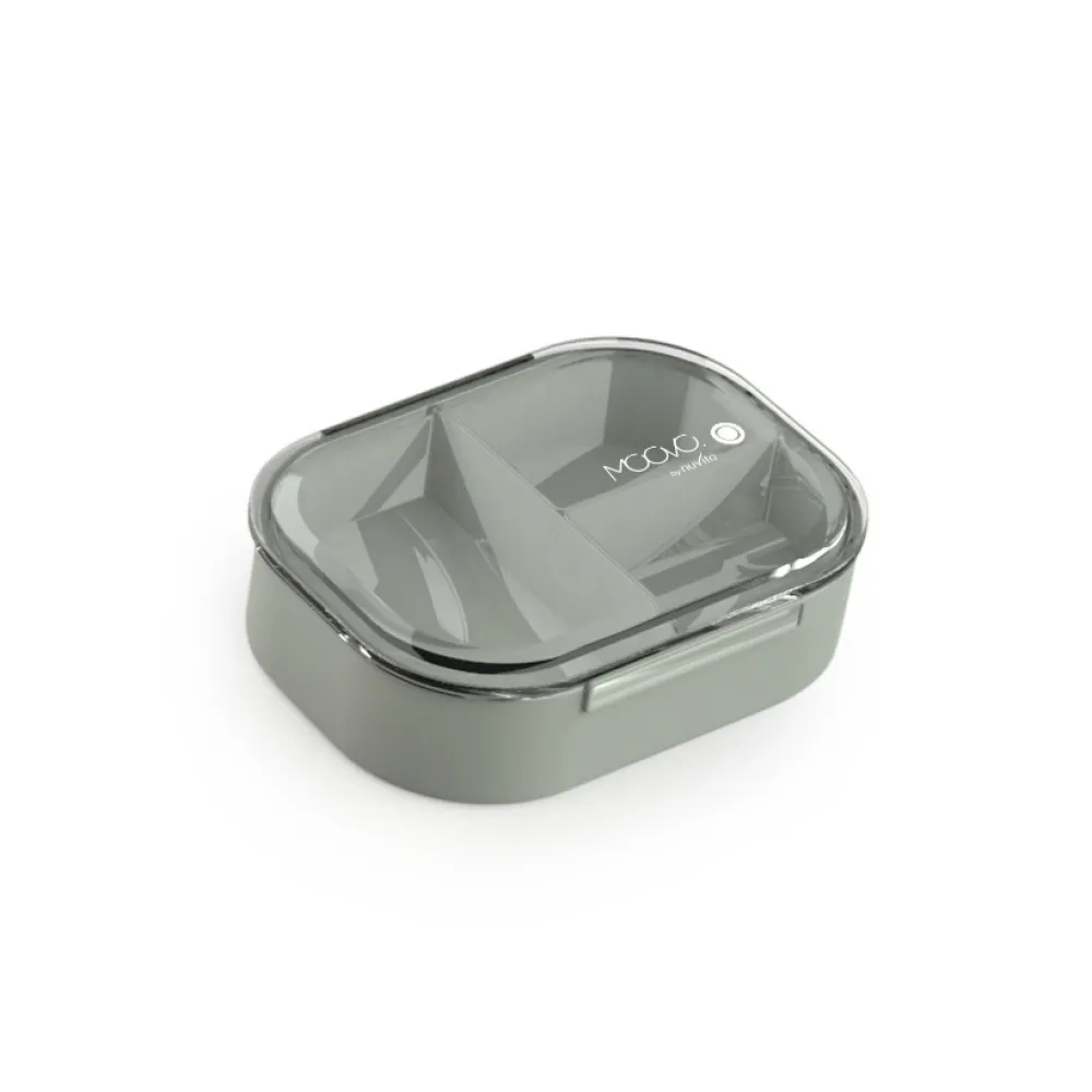 Nuvita Moovo madkasse - 490ml Sage Green- Madkasser & Drikkedunke