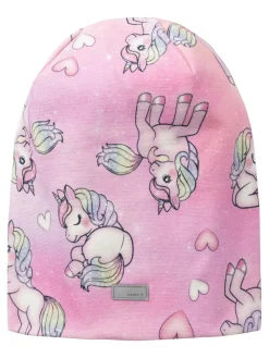 NAME IT Moppy beanie aop - LAVENDER- Elefanthuer & Huer