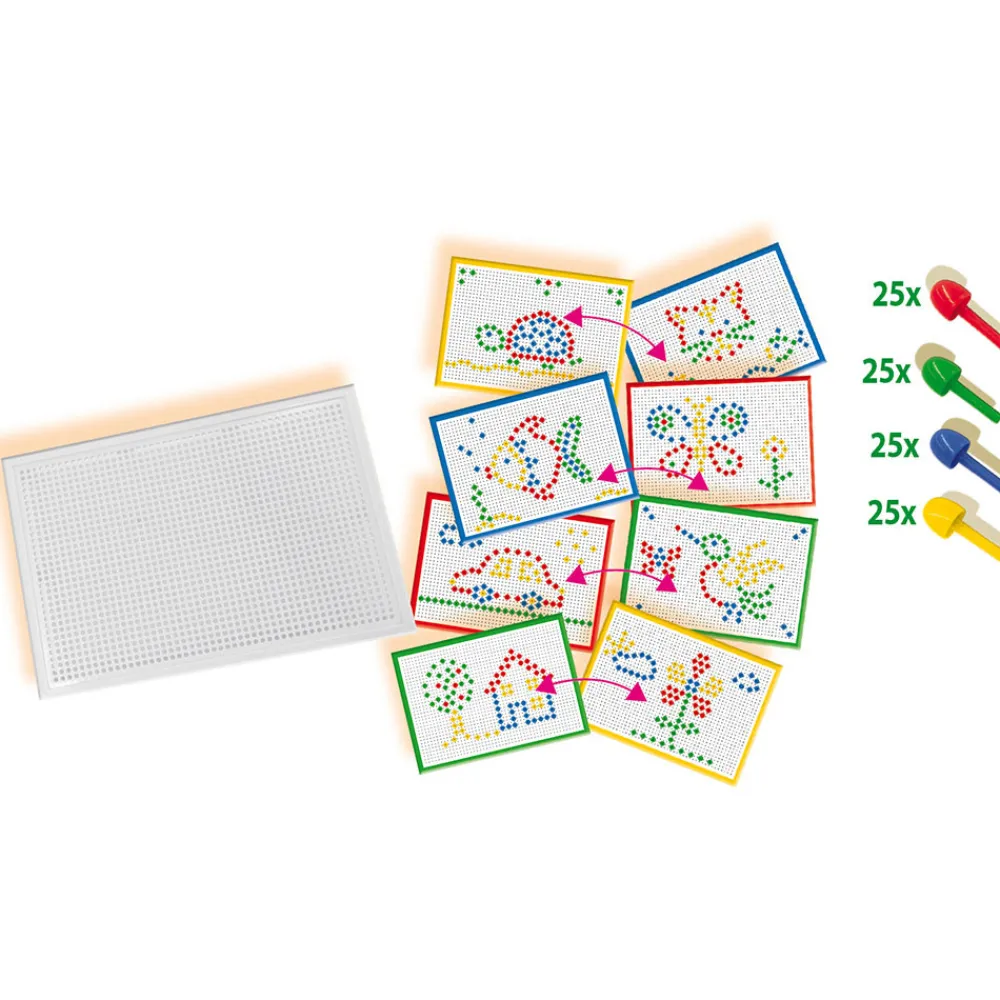 Ses Creative Mosaik plade og søm- Kreasæt