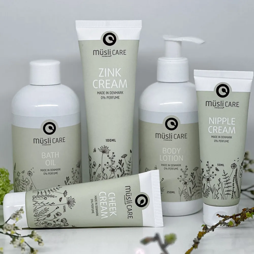 Müsli CARE zink cream 100 ML- Hudpleje Og Shampoo