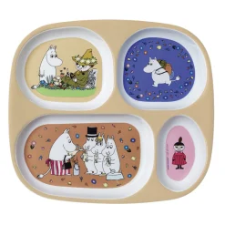 Petit Jour Mumi 4 delt tallerken- Service