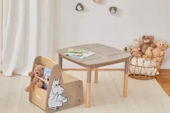Barbo Toys Mumi Bord med Opbevaring-Børn Børneborde & Stole