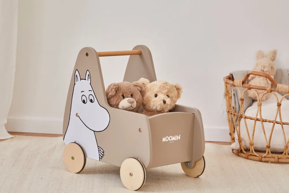 Barbo Toys Mumi Gåvogn- Gåvogne & Aktivitetsborde