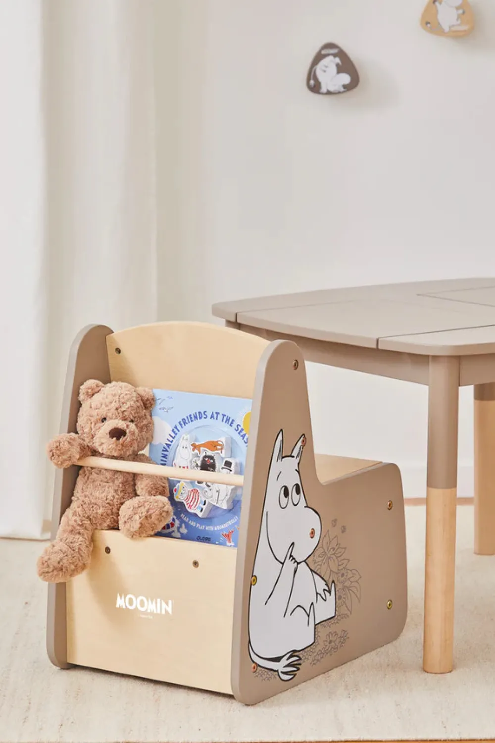 Barbo Toys Mumi Stol med Opbevaring-Børn Børneborde & Stole