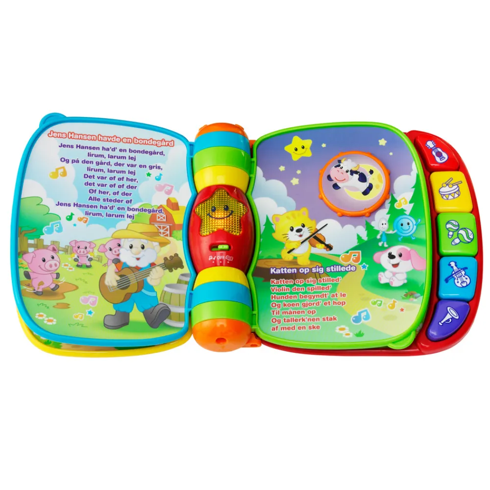 Vtech Musikbog med børnesange- Sangbøger|Bøger Med Lyd