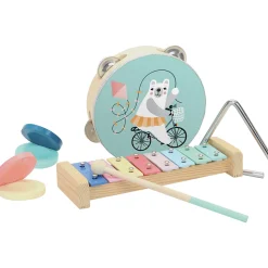 Vilac Musiksæt med 4 instrumenter- Musiklegetøj