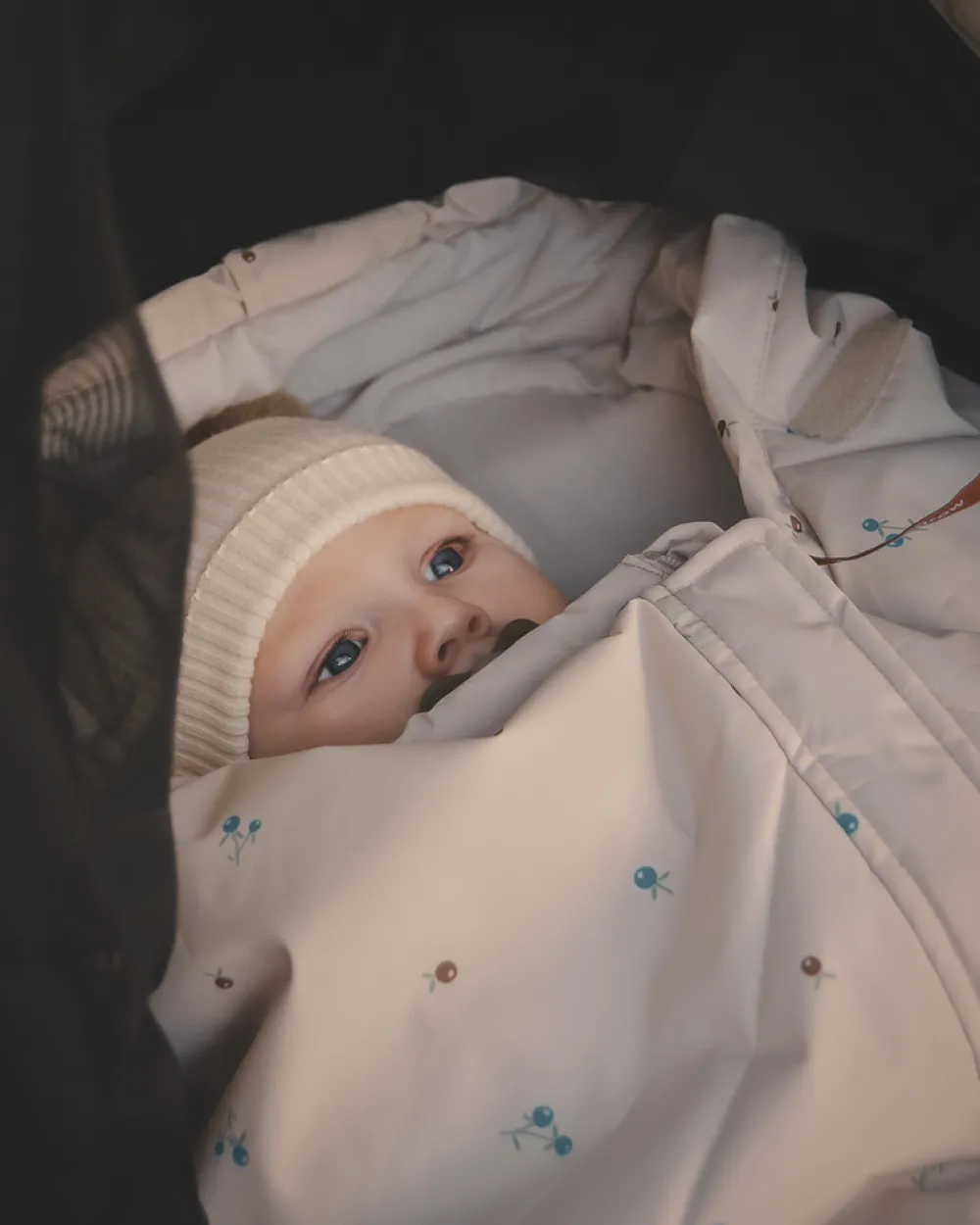 Easygrow Mysig kørepose - Berry blue- Køreposer