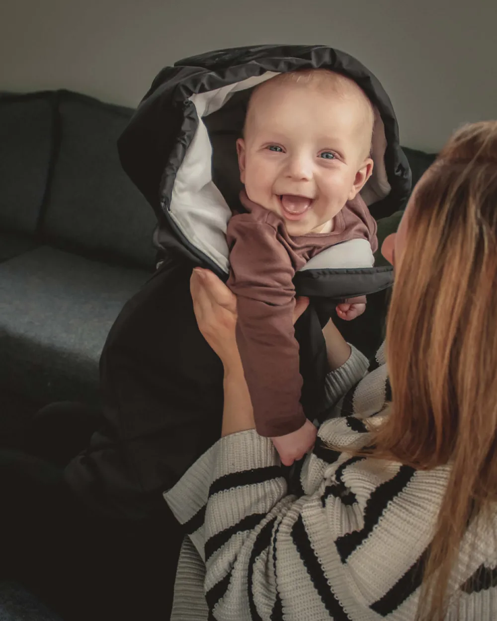 Easygrow Mysig kørepose - Black- Køreposer